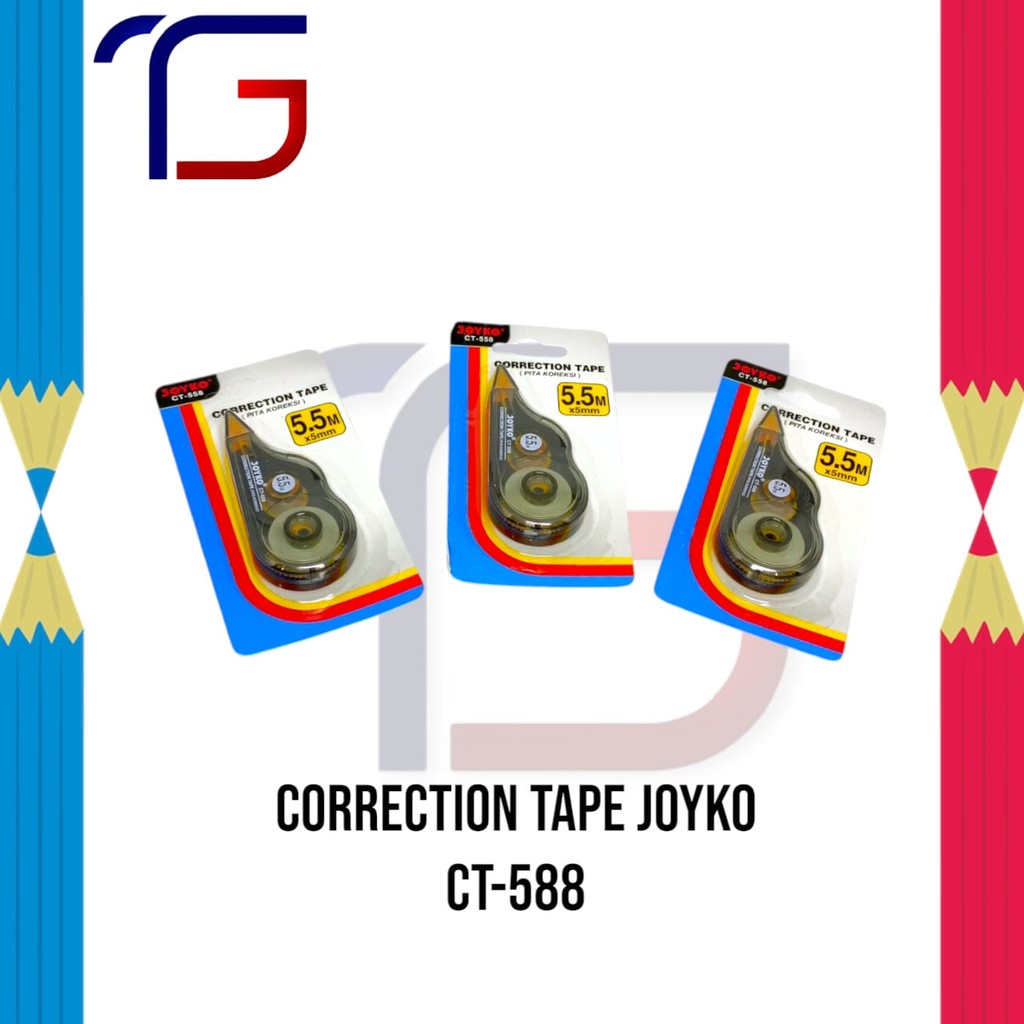 

TIPE-X / CORRECTION TAPE JOYKO CT-558 Harga Murah