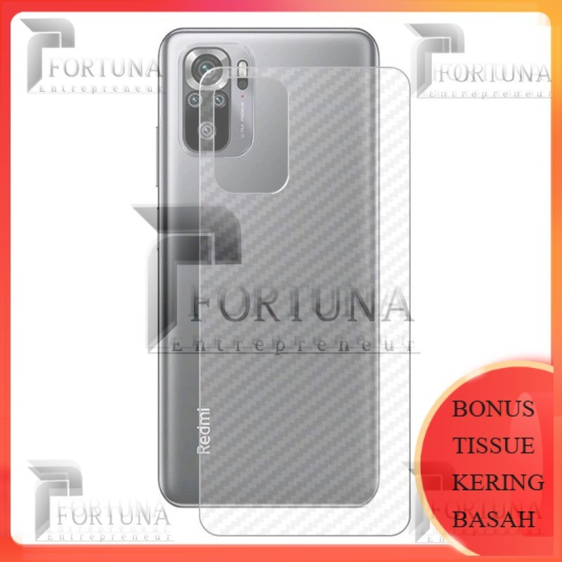 Anti Jamur GARSKIN SKIN KARBON REDMI NOTE 10 / 10S