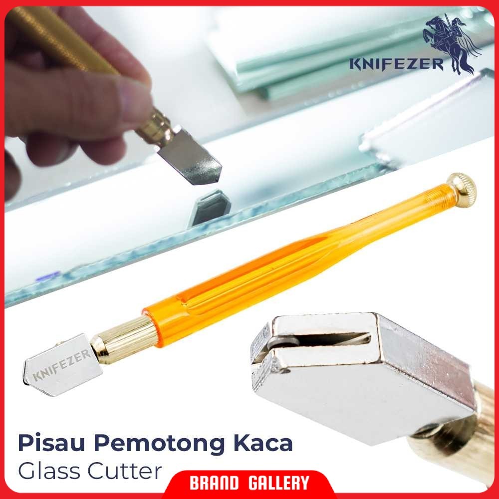 

KNIFEZER Pisau Pemotong Kaca Glass Cutter Diamond Cutting Tool - L9