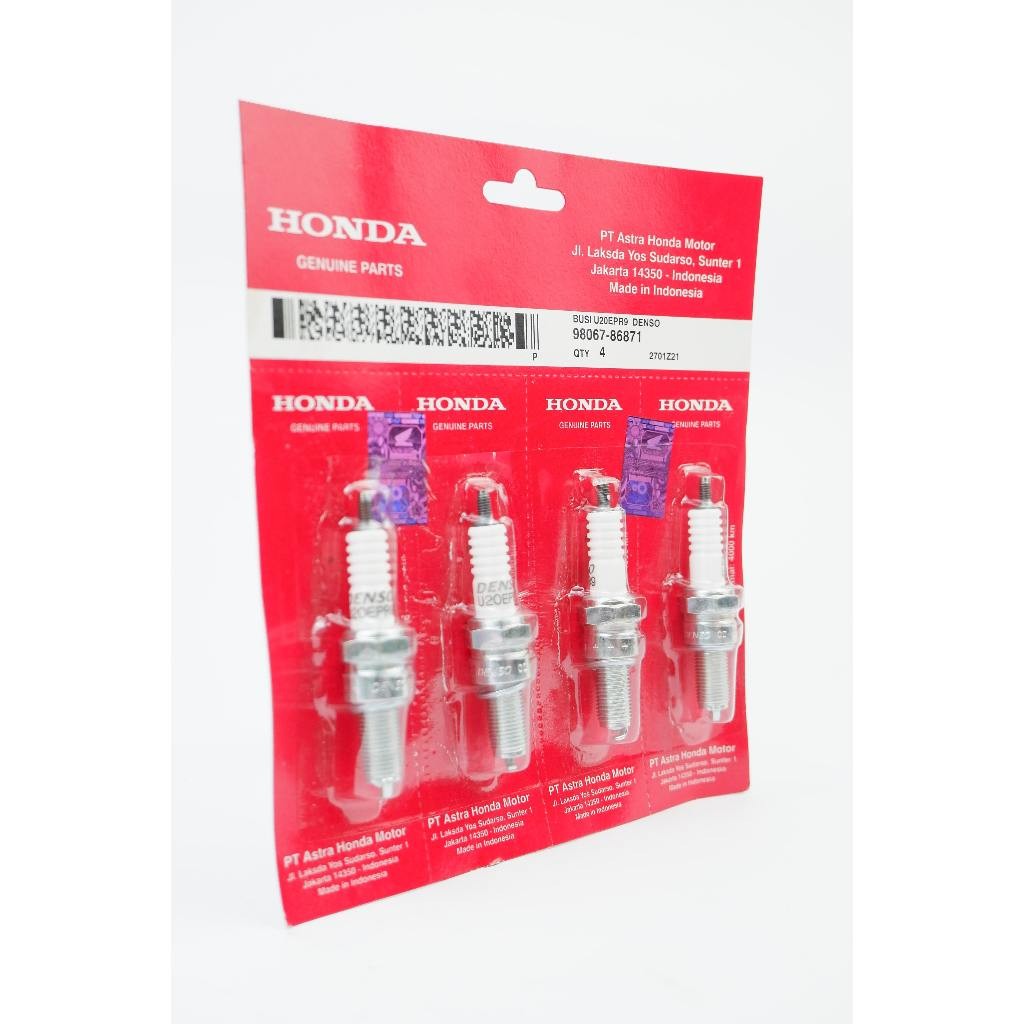 Busi Supra x 125 - Denso motor Honda U20EPR9  4 PCS