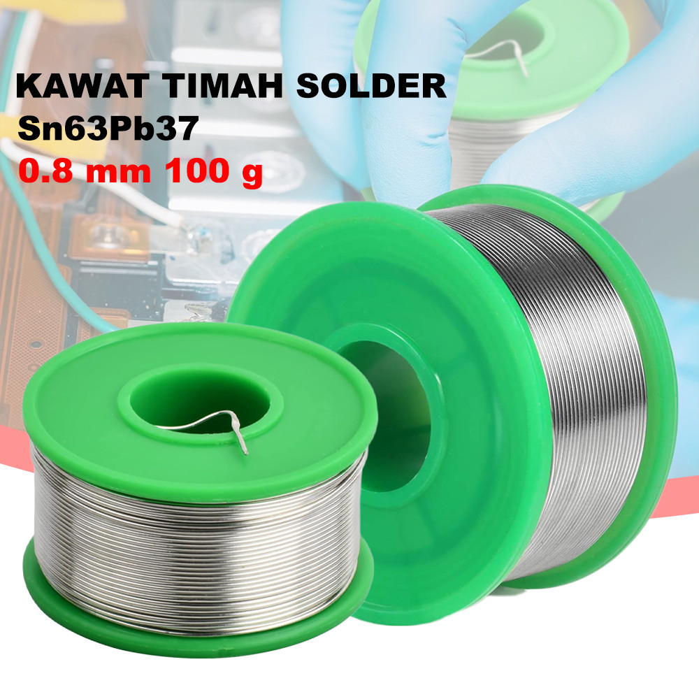 

- Daelesr Kawat Timah Solder Flux-Cored Tin Wire Sn63Pb37 100g - XIN27 -