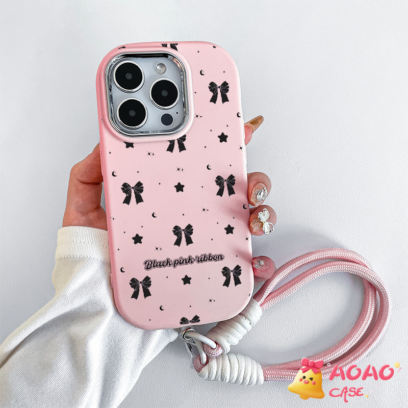 Case HP Untuk IPhone 13 11 15 12 14 Pro Max 15Pro 15Plus 13Pro XR X XS Max SE 2020 Fashion Manis Rom