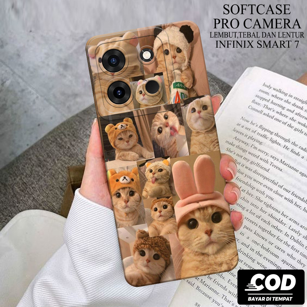 Case Hp Infinix Smart 7 2023 - Softcase Infinix Smart 7 Terbaru - Casing Infinix Smart 7 - Kesing In