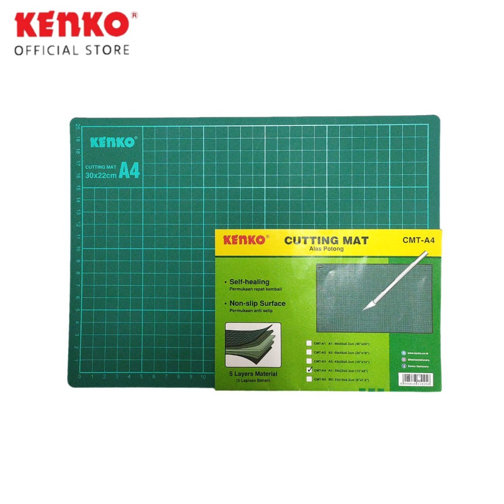 

KENKO CUTTING MAT / ALAS POTONG CMT-A4