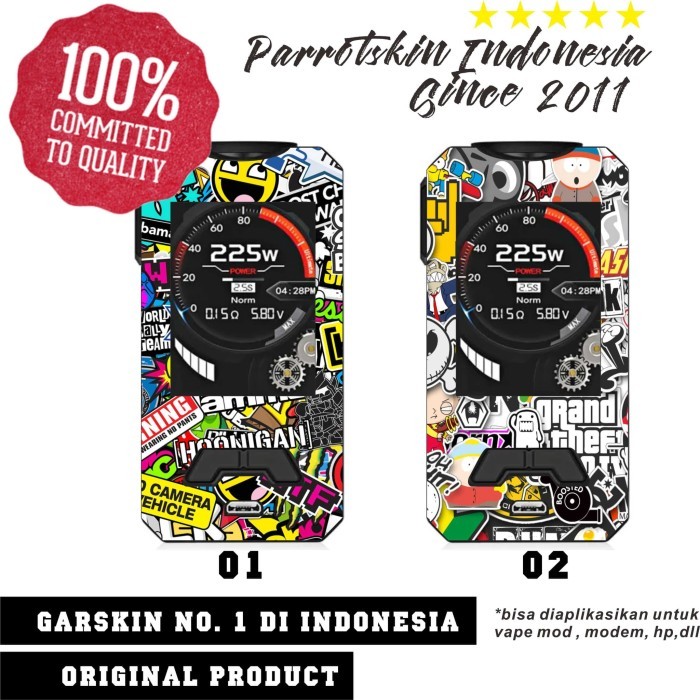 

Charon Mini Garskin Premium bomb Edition- free custom all