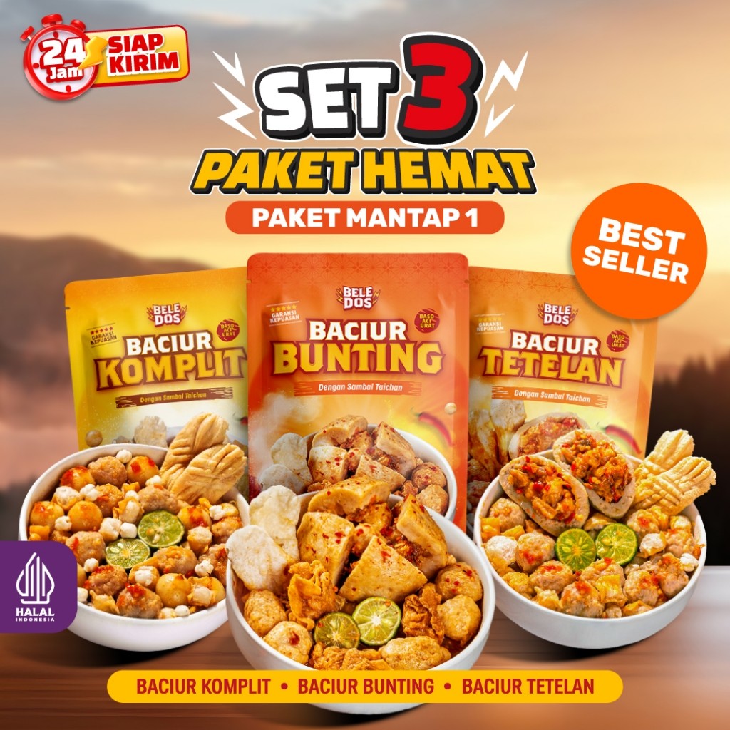 

Beledos Paket Mantap 1 / Baciur Komplit / Baciur Tetelan / Baciur Bunting Beranak