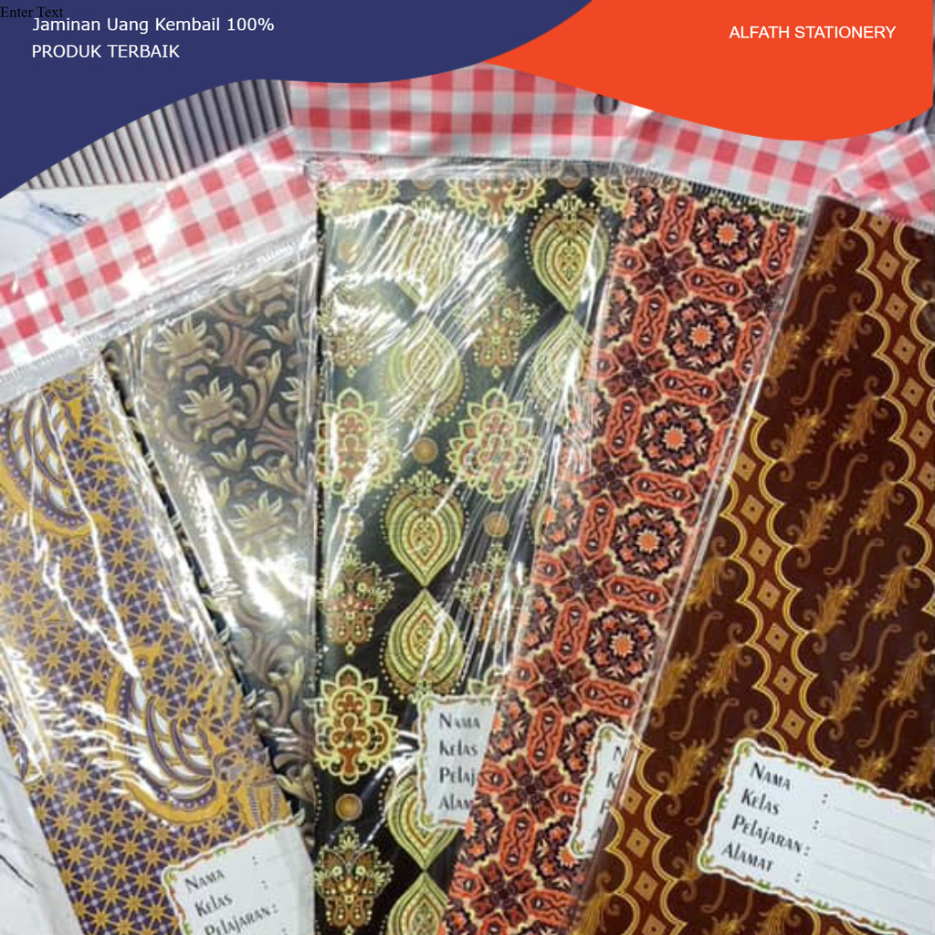 

Sampul Batik Ukuran Quarto / Sampul buku batik Buku kwarto/ sampul buku tulis SIDU / Buku Coklat Batik /