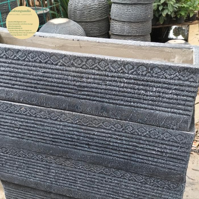 Pot semen panjang 1meter - L 25cm