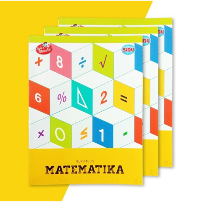

[1 buku] Buku Tulis Matematika Kotak Sidu 38 Lembar / Buku Kotak Kecil 38 Lbr Sinar Dunia