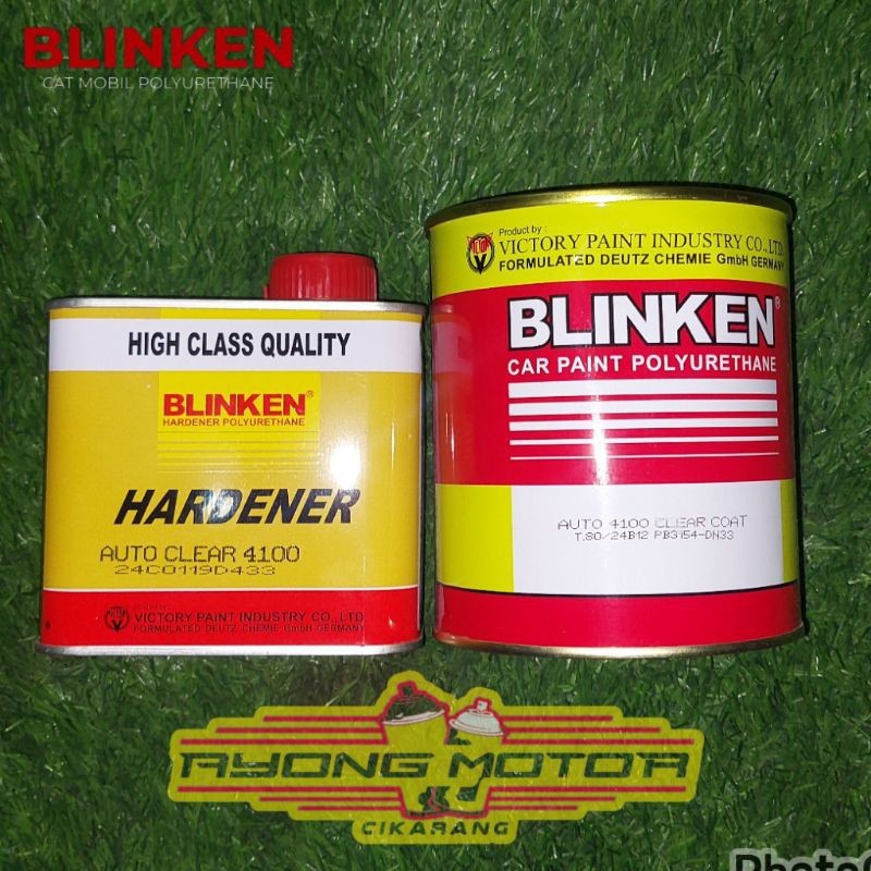 Blinken Clear Coat PU Auto 4100 Clear Coat 2:1 1,5L/Set