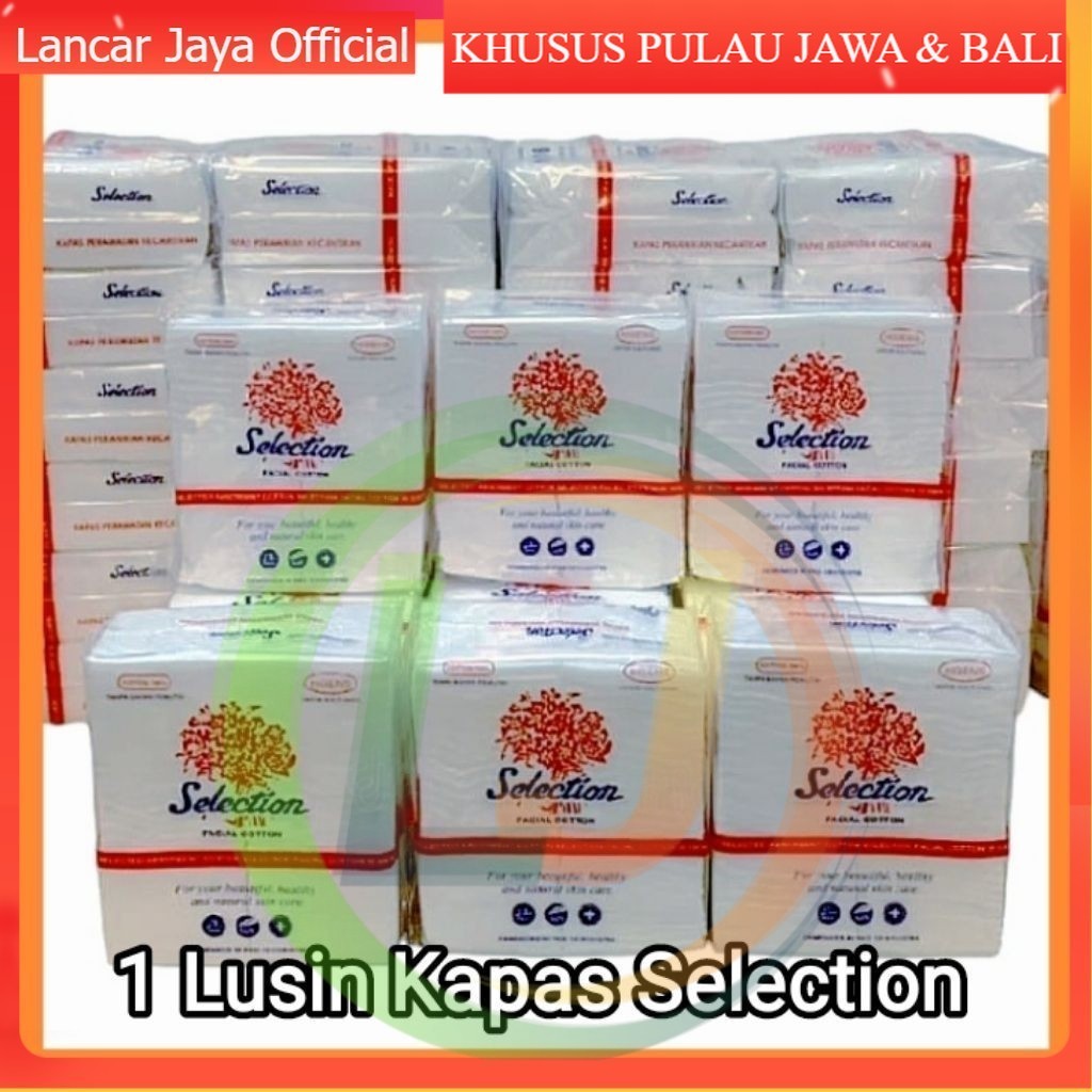 Kapas Selection 35gr | Kapas Selection 50gr | Kapas Facial | Kapas kecantikan