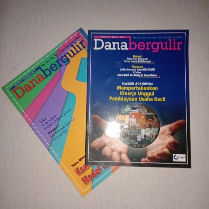 Majalah DANA BERGULIR Original Bekas Baca Deskripsi