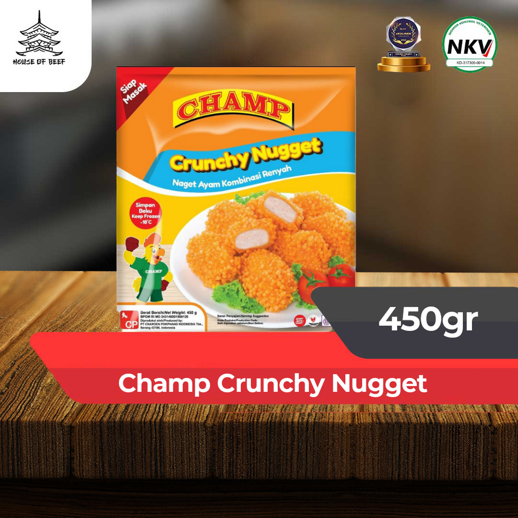 

Champ Crunchy Nugget 450 Gr