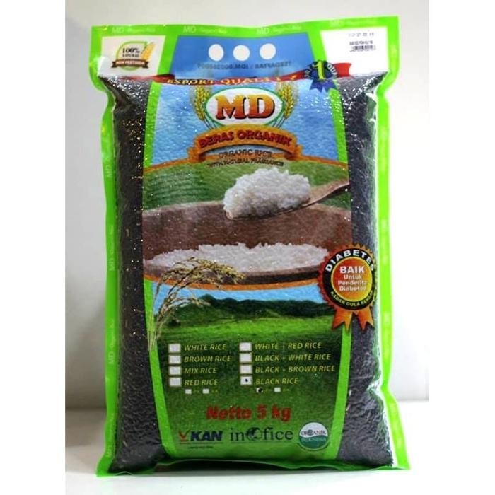

MD Organic Black Rice Pecah Kulit 5kg