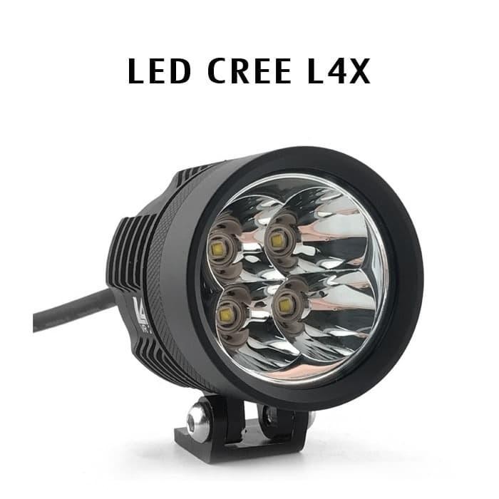 Lampu Led Cree Sorot Tembak L4X 4 Titik Mata 40 Watt VINYX Motor Mobil Car Kendaraan - L4X