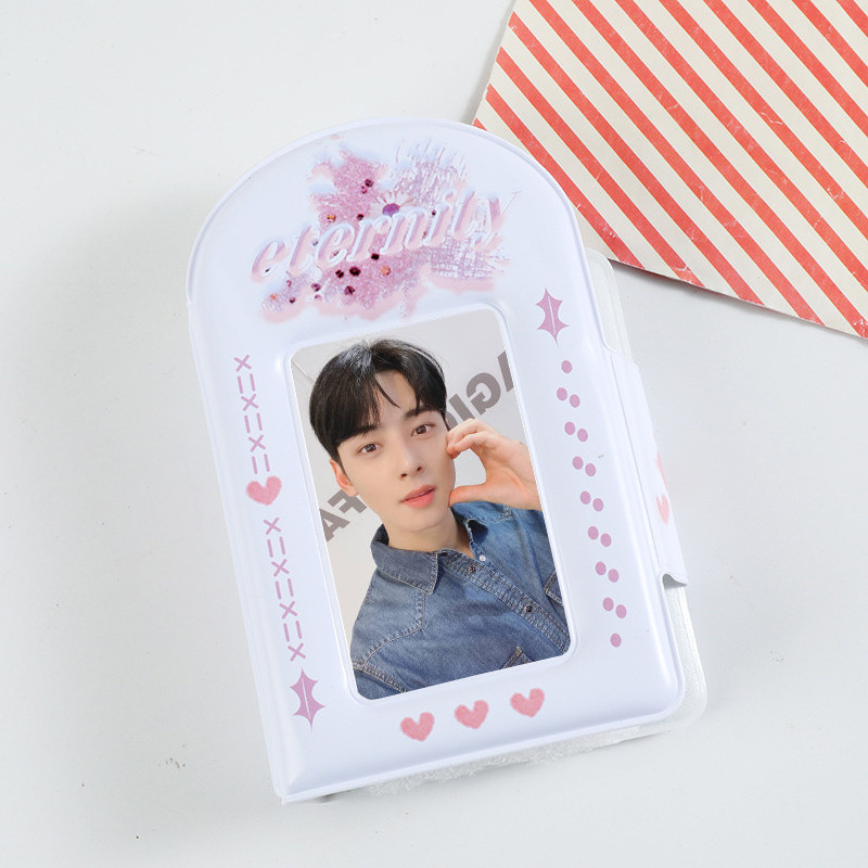 Star Album Postcard Photo Album 3 Inch Collector Card Photocards Holder Kpop Idol Photo Card Card Bo