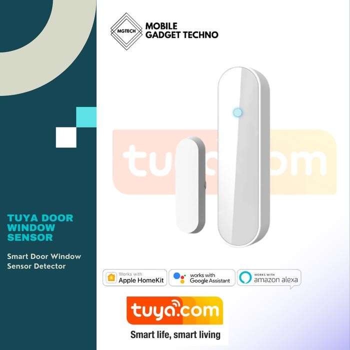 

Tuya Smart Door Window Sensor Detector Home Security Keamanan Rumah