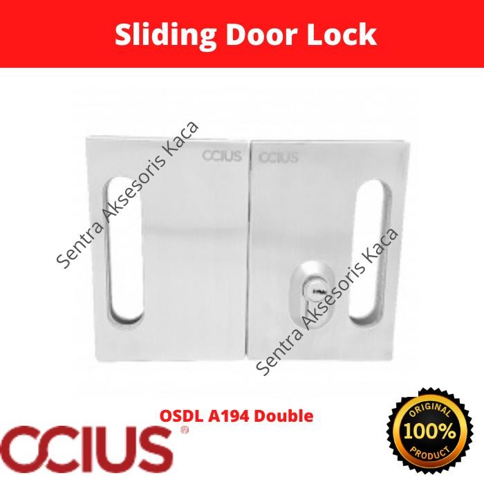 

Sliding Glass Door Lock Ocius - OSDL A 195 ( double )
