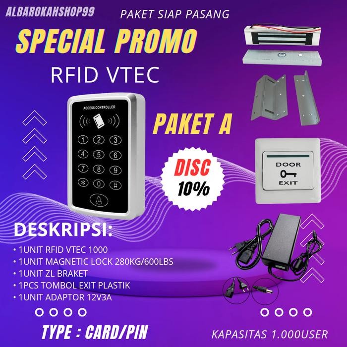 

RFID Akses Pintu Otomatis Termurah