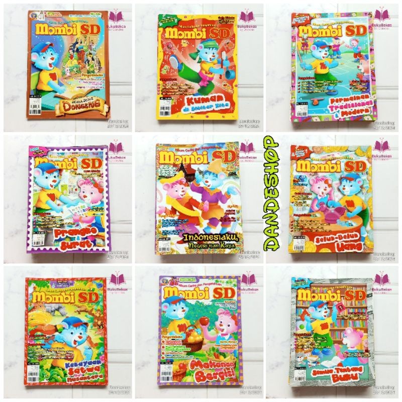 Majalah Mombi SD - Pengetahuan Anak Bekas Preloved - BUKUGRAFI