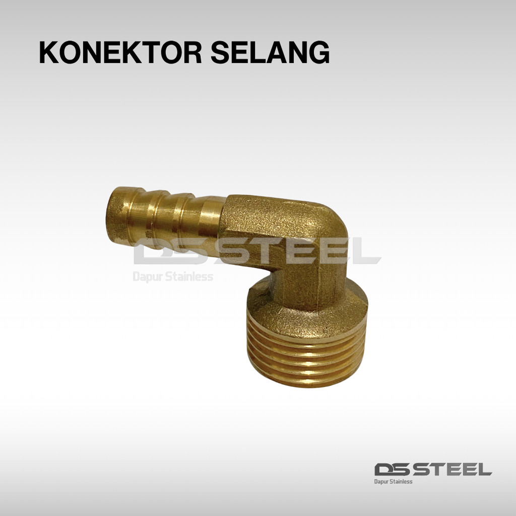 Nepple / Neppel Selang Oven Deck / Konektor Selang Oven Gas