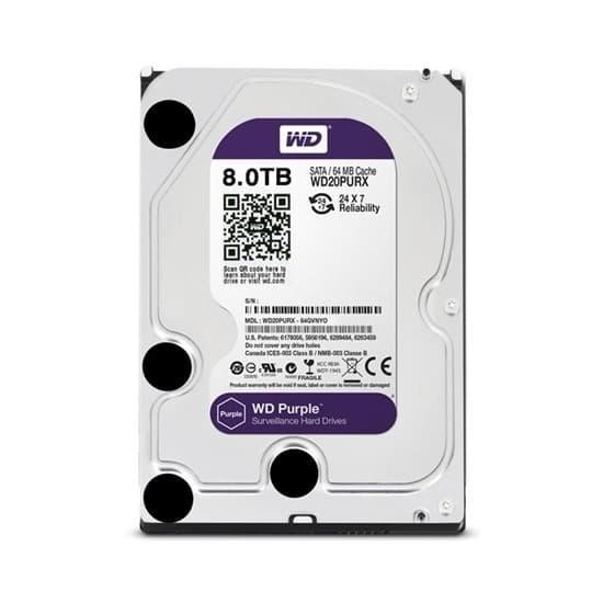 HDD Internal WD 8TB PURPLE - WD8002PURP