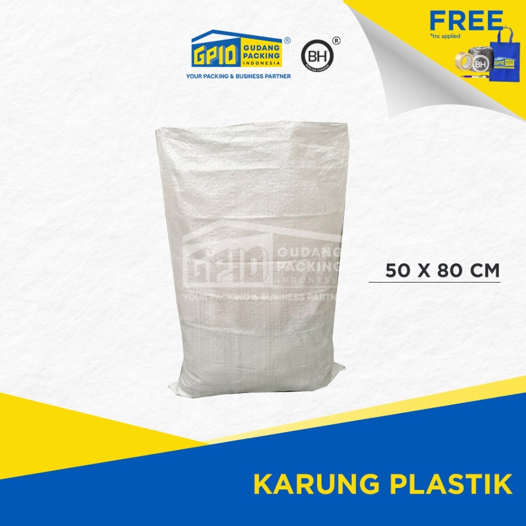 WOW Karung Plastik 50x80 (ISI 100 LBR)