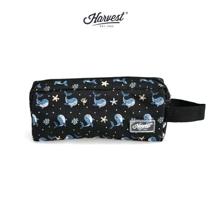 

NEW TREND~ KY254 Tempat Pensil / Pencil Case Harvest Pop Case - Whale - Black