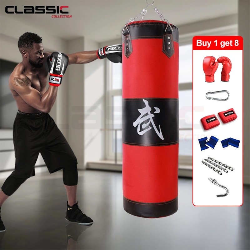 Sarung Samsak Tinju  Thai Boxing Punching karate bela diri Sandbag/Sarung samsak tinju  karate MMA b