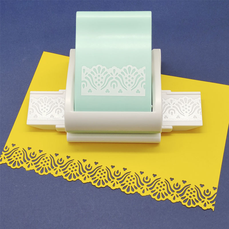 

Large hollow out Fancy border embossing punch scrapbooking handmade edge device DIY paper cutter Craft gift perforadora de papel