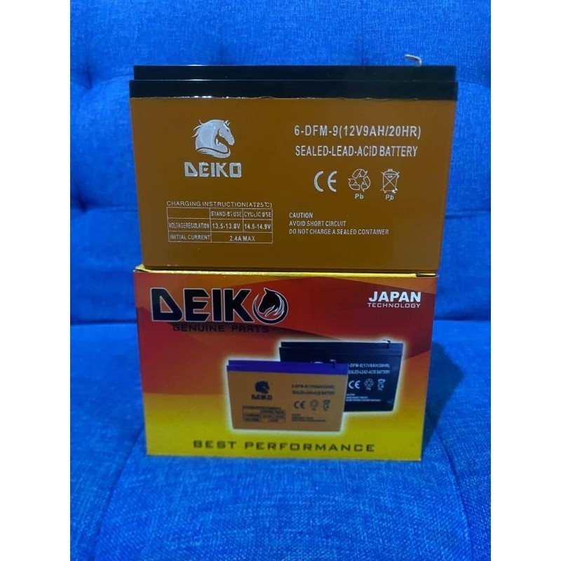 AKI UPS SPRAYER ELEKTRIK DEIKO BATTERY 12V 9AH