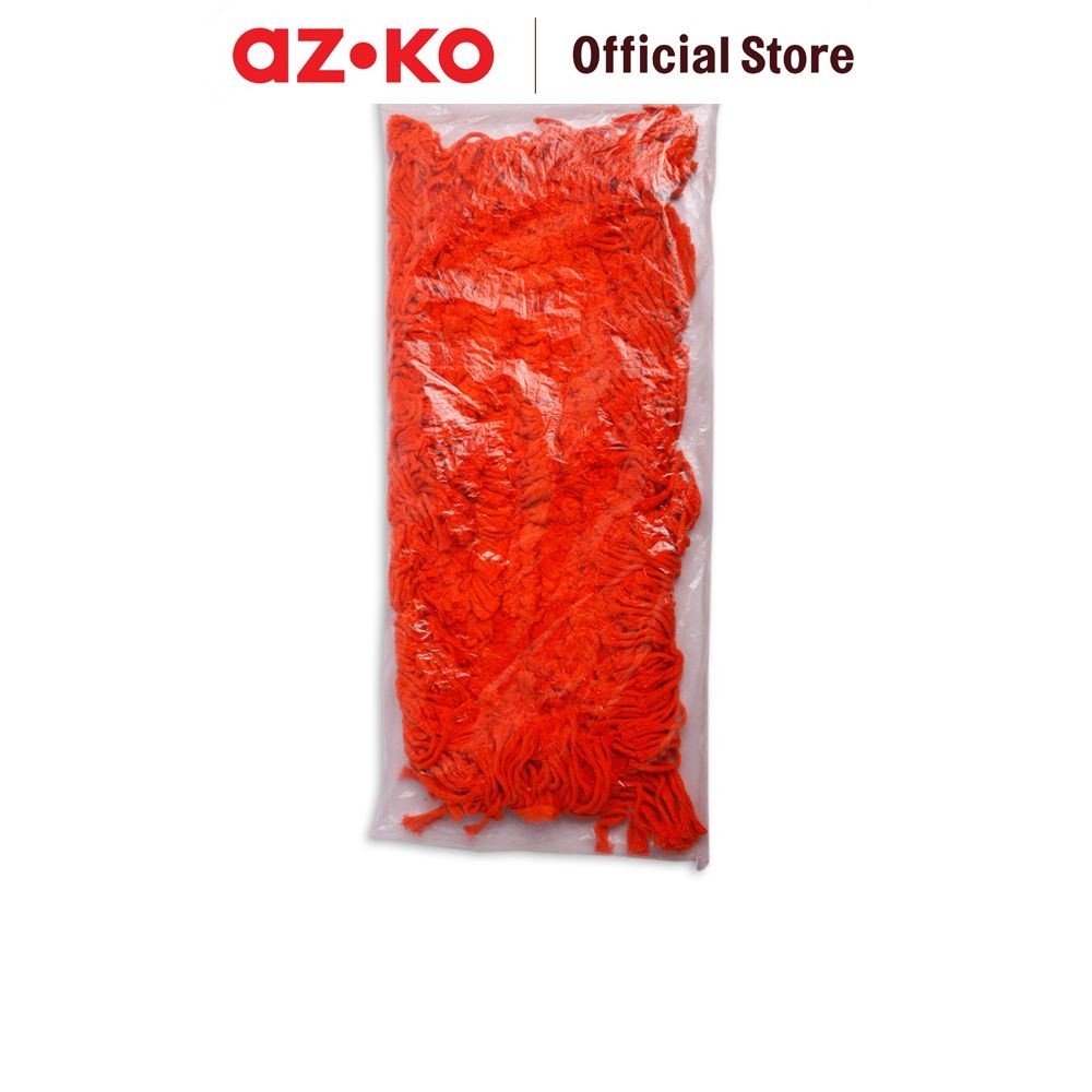 AZKO Krisbow Refill Kain Pel Ukuran S - Orange Refil Mop Isi Ulang Kain Pel Aksesoris Alat Pel Kain 