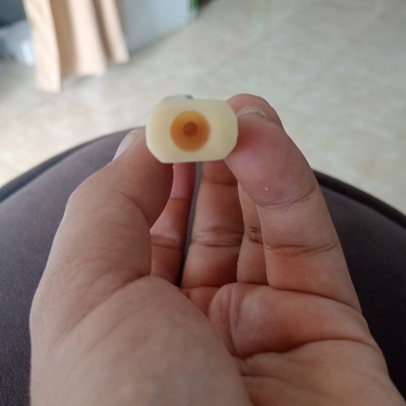 ONCE PIPA ROKO TULANG SAPI MODEL SEGI 8 12-13CM