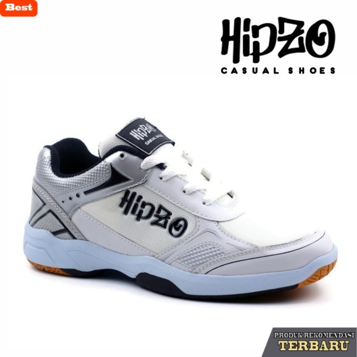 rekomendasi sepatu olahraga brand lokal Sepatu Pria Olahraga Hipzo Sepatu Pria Badminton Sepatu Cowo