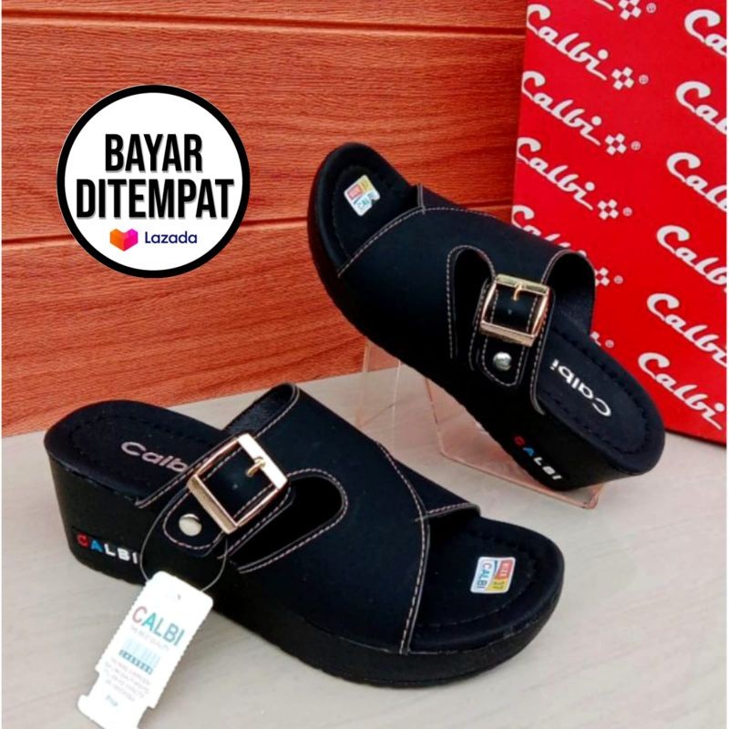 PROMO Sandal Wedges Wanita Cm Model Terbaru Korean Style/Sandal Wedges Terbaru Dan Terlaris/Sandal S