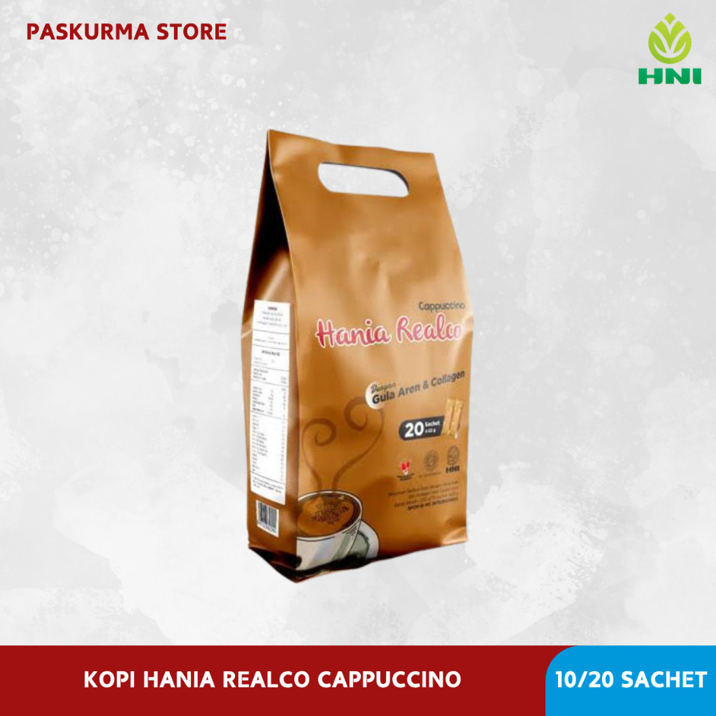 

KOPI HANIA REALCO CAPPUCINO ISI 10 SACHET