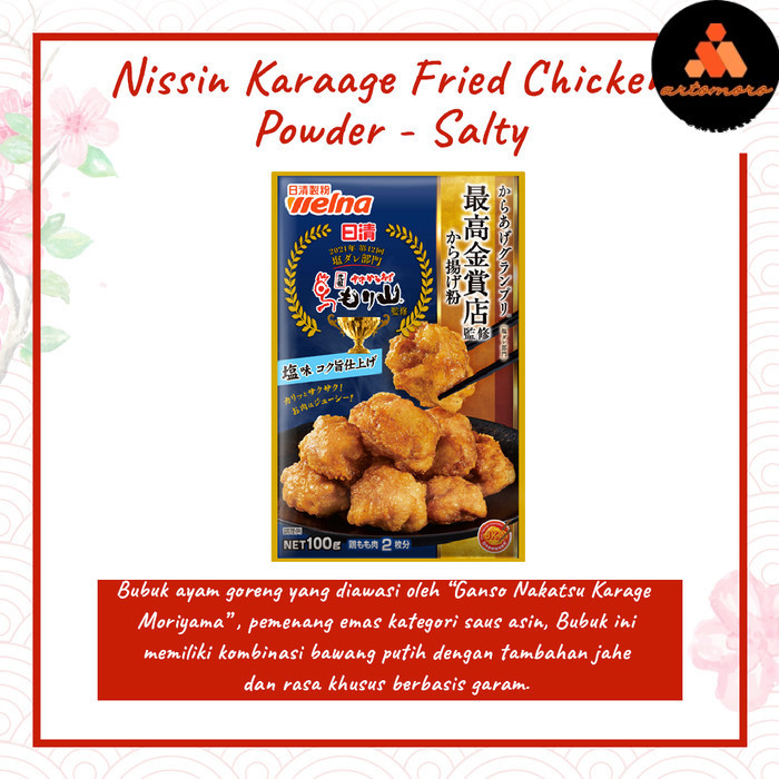 

Nissin Karage Chicken Fried Powder Tepung Ayam Goreng Original Japan - Salty