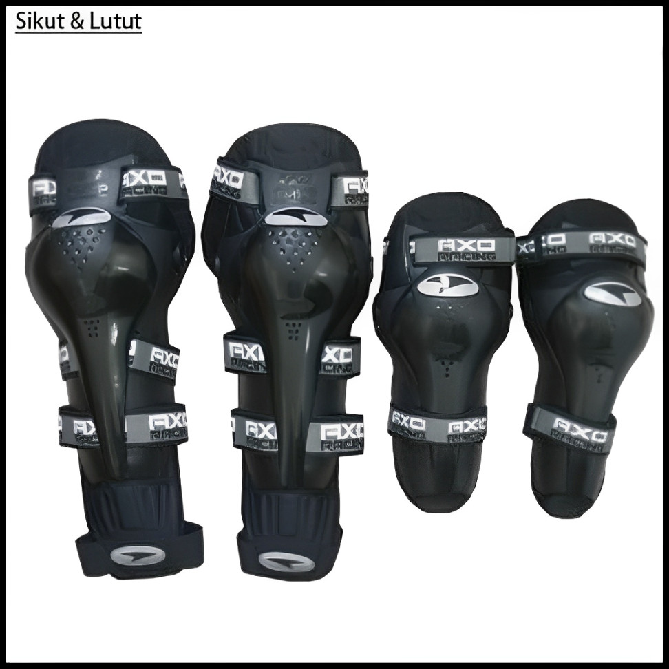 AXO Deker Lutut Motor - Pengaman Lutut Motor - Dekker Decker Protektor Pelindung Lutut Siku Motor