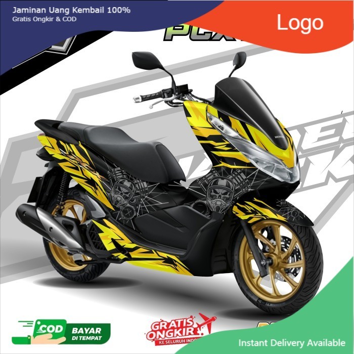 (COD) TERBARU Decal Sticker Honda PCX 150 Full body - pcx lama New desain gradasi bunglon DS.07 - Ku