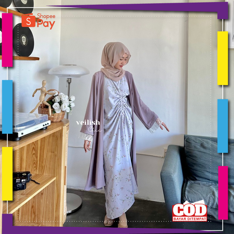 [PREMIUM ORIGINAL] KHADEJAA ABAYA | LONG OUTER | GAMIS