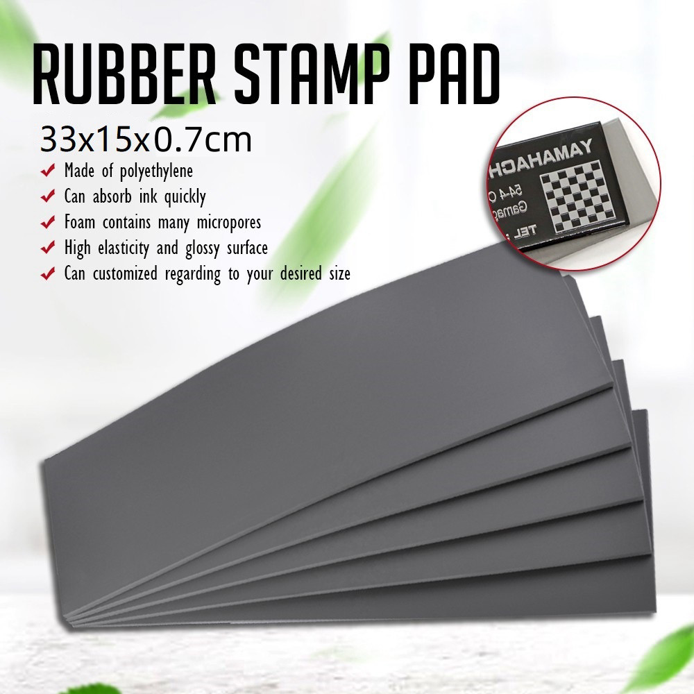 

Karet Stempel Flash Bantalan Stempel Karet 33*15*0.7cm