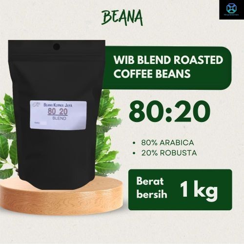 

WIB Blend Coffee Roasted Beans | Blend Kopi Robusta Arabica 1 Kg - Beana Roastery Semarang