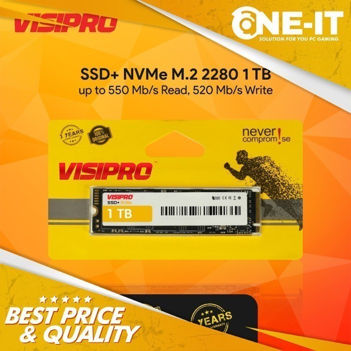 Visipro SSD+ NVME 2 TB 2TB SSD M.2