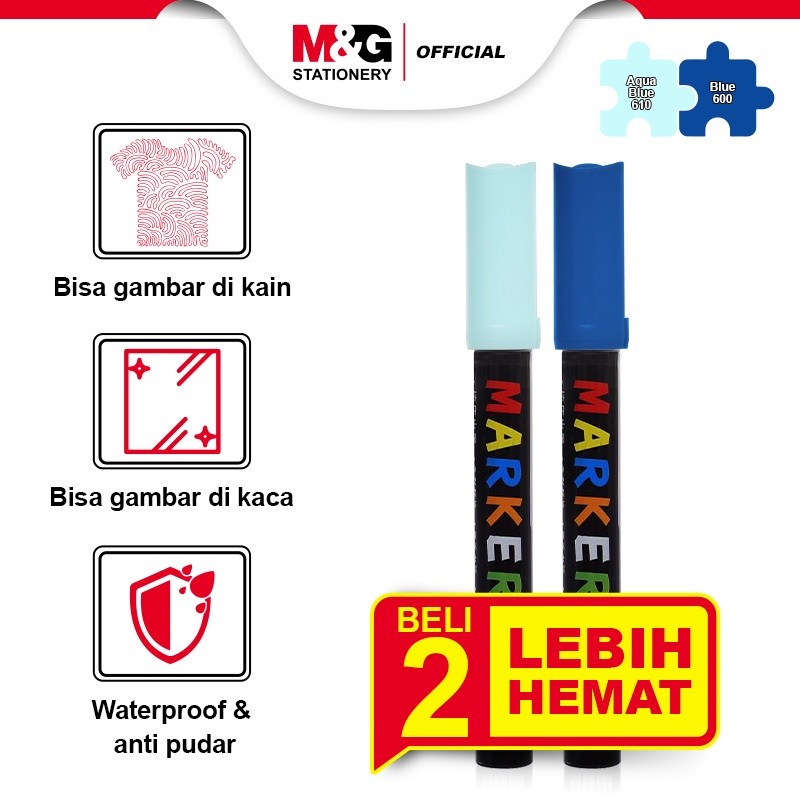 

M&G [ BUNDLE ] Acrylic Marker Multifungsi Segala Permukaan Paint Marker Spidol Akrilik
