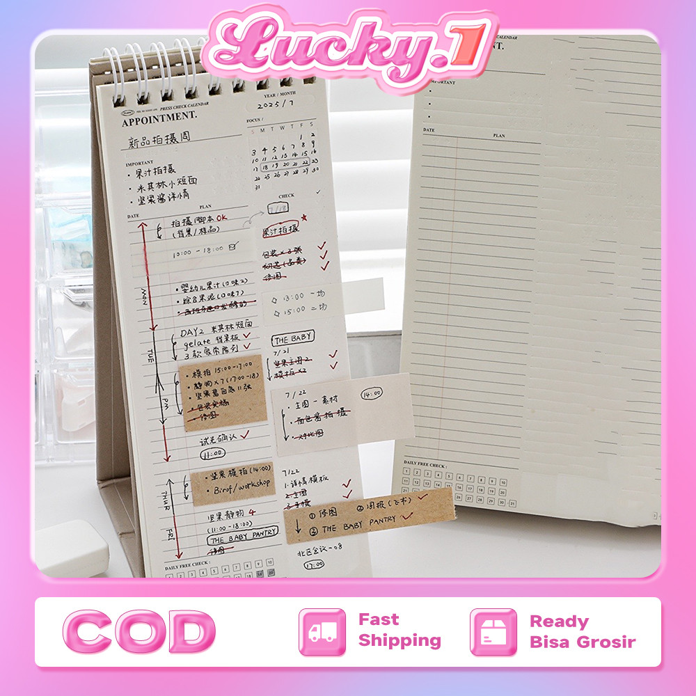 

Weekly Planner Notebook Spiral Buku Tulis Standing Project Jurnal Lucu Journal Agenda Standing Project Planner