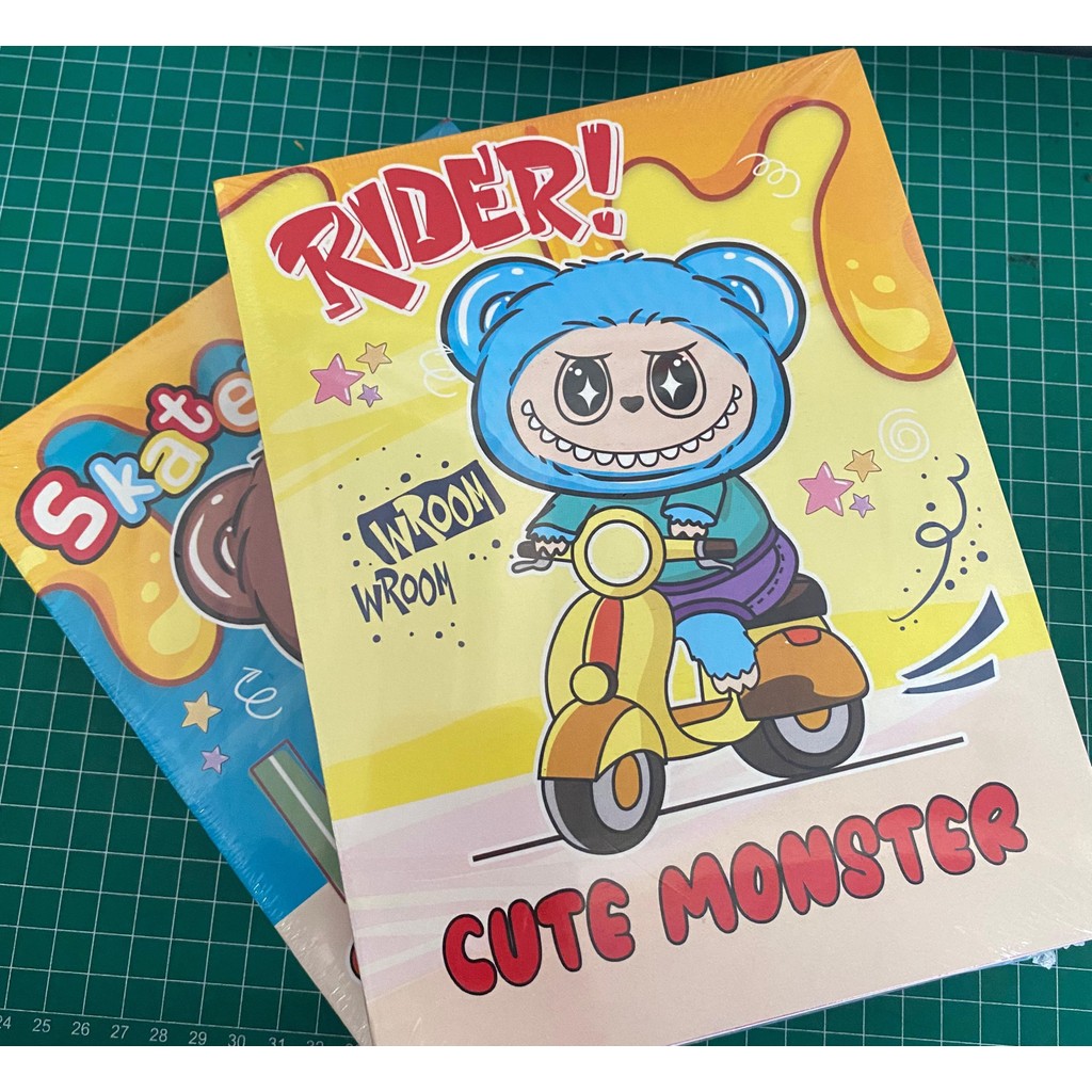 

SILVERHOUSE BUKU TULIS KWARTO 38 CUTE MONSTER