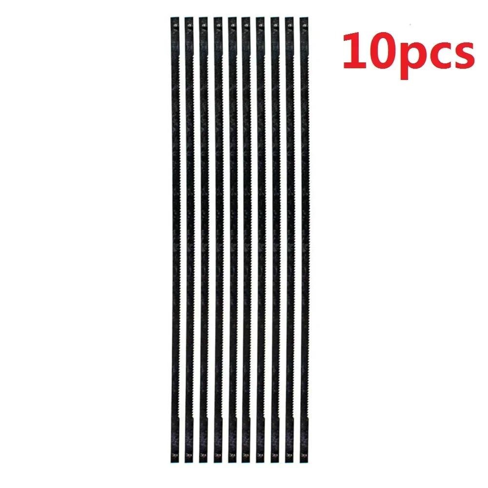 10Pcs Steel Frame Coping Saw Wire Saw Blade Saw Blade DIY Hand Tool Coping Saw Saw Blade For 6.5 Inc