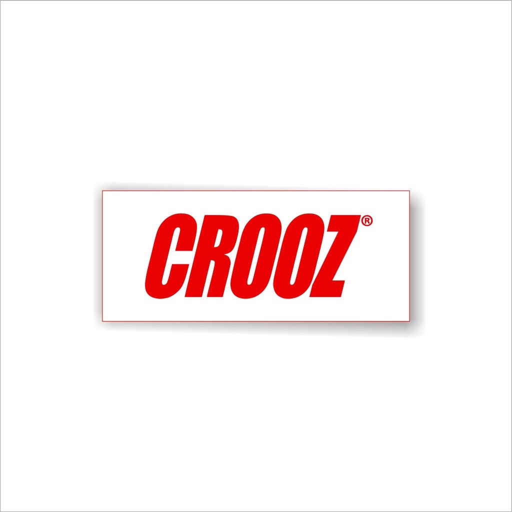 STIKER CROOZ STICKER CROOZ STIKER BRAND DISTRO STIKER HELM STIKER MOTOR STRIPING DECA KOPER LAPTOP H