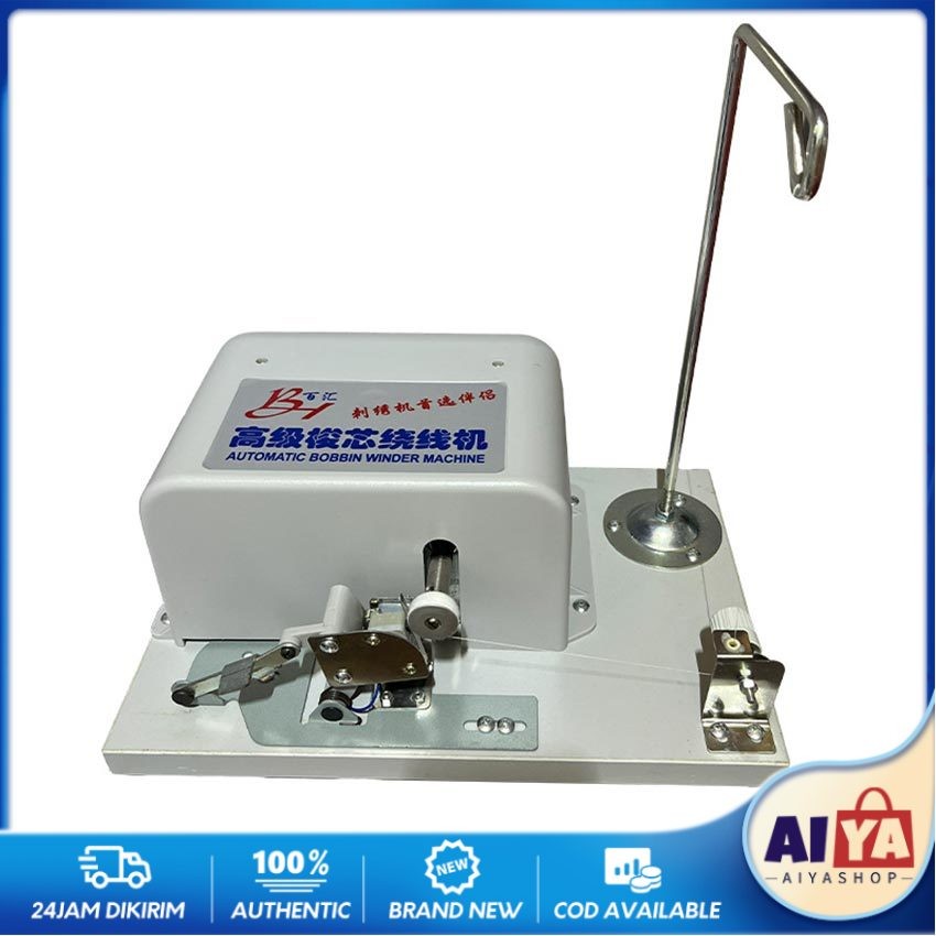 Mesin Gulung Benang Bordir Mesin Jahit Bobbin Winder Machine Otomatis