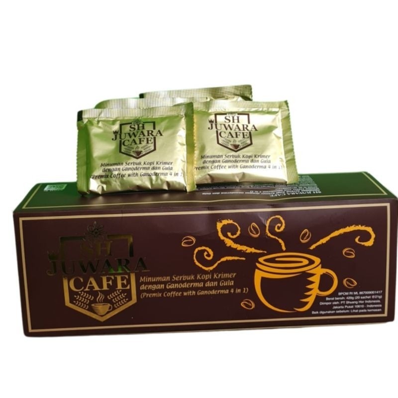 

Kopi Kesehatan Ganoderma Manis 4in1 Gold Per Dus